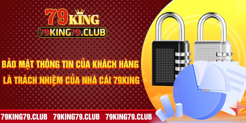 Bảo mật thông tin của khách hàng là trách nhiệm của nhà cái 79king